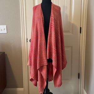 Missoni multi colored poncho